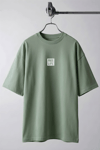 Erkek Free Life Açık Yeşil Bisiklet Yaka Oversize Salas T-Shirt