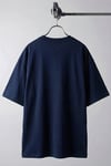 Erkek Lacivert City Of Angels Oversize Fit Bol Geniş Kalıp Salaş Kesim T-shirt