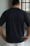 Erkek Lacivert Spectacular Oversize Salas T-Shirt