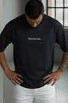 Erkek Lacivert Spectacular Oversize Salas T-Shirt