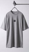 Erkek Melanj Gri Free Life Bisiklet Yaka Oversize Salas T-Shirt