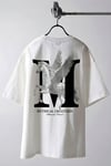 Erkek Mythical Pegasus Baskılı Beyaz Bisiklet Yaka Oversize Salaş T-Shirt