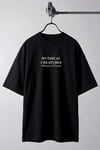 Erkek Mythical Pegasus Baskılı Siyah Bisiklet Yaka Oversize Salaş T-Shirt
