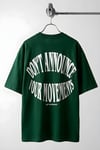Erkek Nefti Dont Announce Kabaran Baskı Bisiklet Yaka Oversize Salas T-Shirt