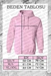 Erkek Siyah Geyik Baskılı Kalın Soft 3 İplik içi Şardonlu 0 Sıfır Yaka Oversize Salaş Sweatshirt