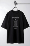 Erkek Siyah Optimistic Oversize Salas Boyfriend T-Shirt