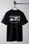 Erkek Siyah Renaissance Regular Fit Normal Kalıp T-shirt