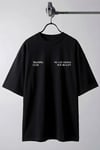 Erkek Siyah Training Club Oversize Fit Bol Geniş Kalıp Salaş Kesim T-shirt