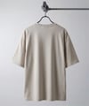 Erkek Taş Renk Basic Düz Baskısız Oversize Salas Boyfriend T-Shirt