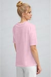 Kadın Pembe Paris Regular Fit Normal Kalıp T-shirt