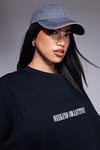 Kadın Siyah Weekend Oversize Fit Bol Geniş Kalıp Salaş Kesim T-shirt
