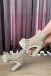 Kadın Sidney 12 cm Platform Topuklu Fermuarlı Bot