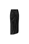 SİYAH DRAPE ETEKLİ TAKIM