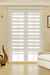 Bambu Zebra Perde Krem