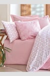 Best Pembe Minimal Tek Kişilik Lastikli Çarşaflı Nevresim Takımı – %100 Pamuk