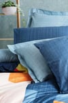 Cosy Mavi Modern Çift Kişilik Nevresim Takımı- %100 Pamuk
