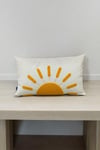 Punch Keten Dekoratif Kırlent Kılıfı 50cmX30cm 1 Adet K031
