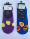 2'li Unisex Babet Çorap LİMON DONUT