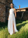 Aphrodite Elbise-WHİTE