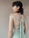 Braid Tasarım Crop Top SEA GREEN