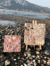 Dalgalı Tablo Kare İkili Set