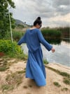 Flamenko Etek-MOONLİGHT BLUE