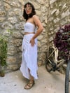 İnci Crop Top WHİTE
