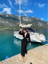 Kuğu Elbise-BLACK