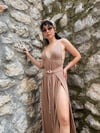 Luna Elbise-PRALİNE