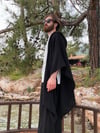 Pelerin Unisex Panço BLACK