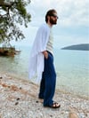 Pelerin Unisex Panço WHİTE