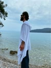 Pelerin Unisex Panço WHİTE