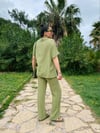Plain Gömlek-SAGE GREEN