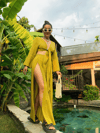 Veronika Etek-GOLDEN OLİVE