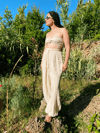 Zambak Crop Top BEİGE