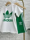 Adidas yeşil şortlu takım 