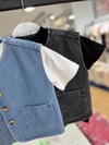 Denim yelek