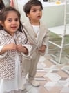 Düğmeli ceket takım 