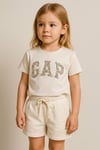Gap pullu kız şort takım 