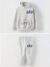 Kapüsonlu gap gri takım