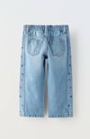 Nakışlı kız çocuk jean 