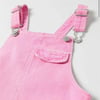 Pembe denim elbise 