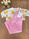Pembe jean yeni 