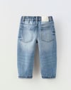Yeni mom mavi jean 