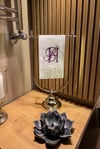Monogram Keten Havlu