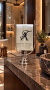 Monogram Keten Havlu Seti (2'li)
