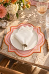 Pink & Orange Amerikan Servis