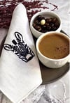 Zebra 4'lü Kokteyl Peçete Seti