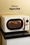 Fressi Retro Minetta 20 Litre Izgara Raflı Mikrodalga Fırın 700W FR-MW207