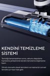 Kumtel Islak Kuru Şarjlı Kablosuz Dikey Süpürge HWDVC-01